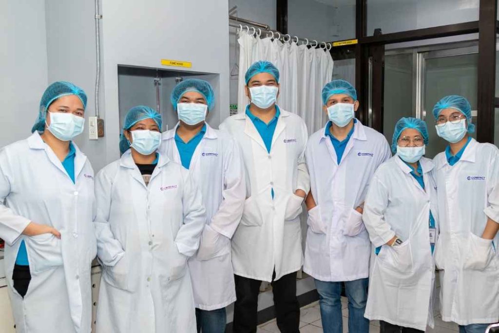Compact Pharmaceuticals Corp. - Lab Workers Compact Pharmaceuticals Corp. - Lab Workers